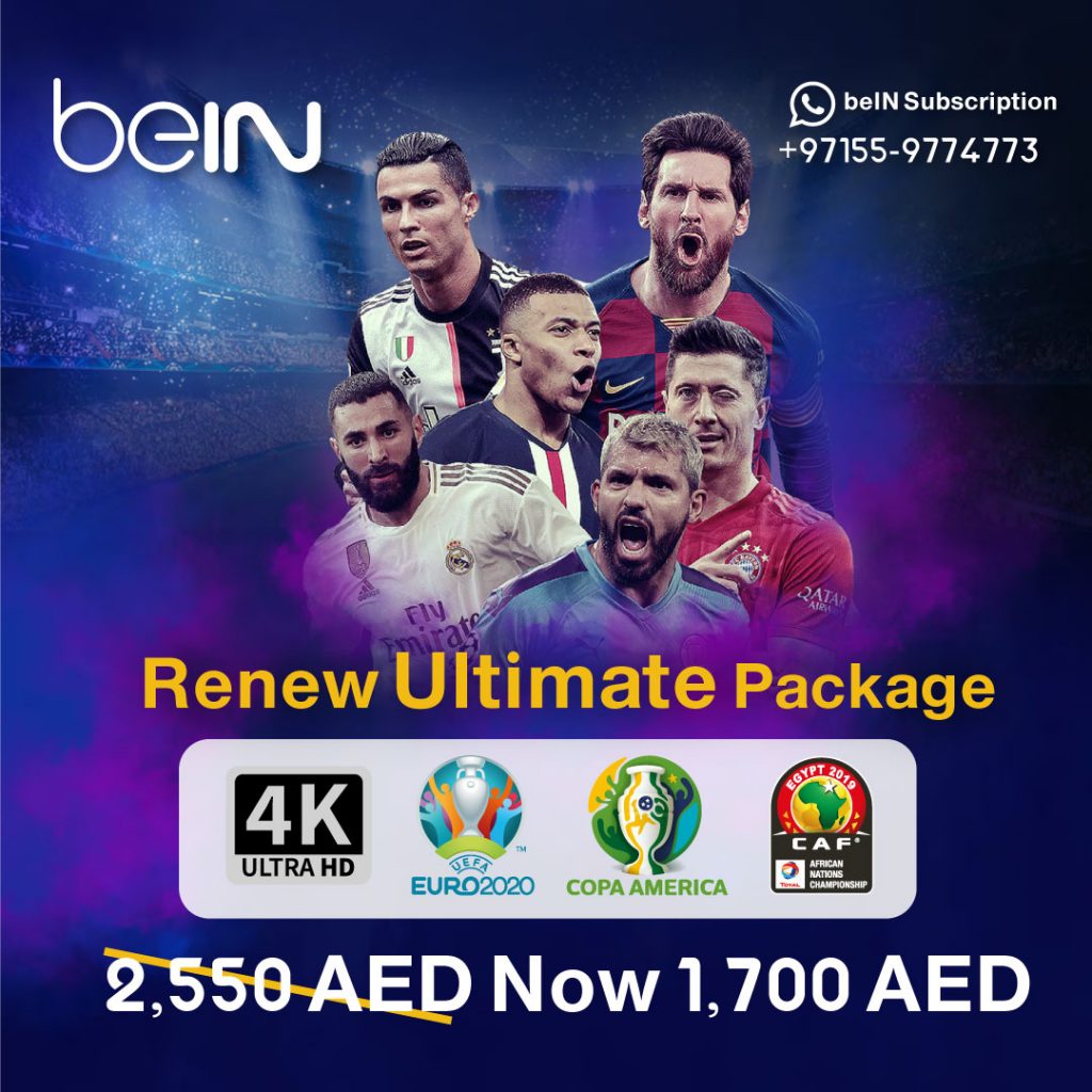 Bein ultimate package beIN Sports Promotion - beIN Sports Renew - beIN Sports Promo